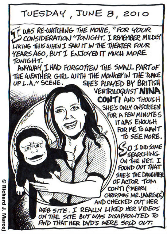 Daily Comic Journal: Tuesday, June 8, 2010