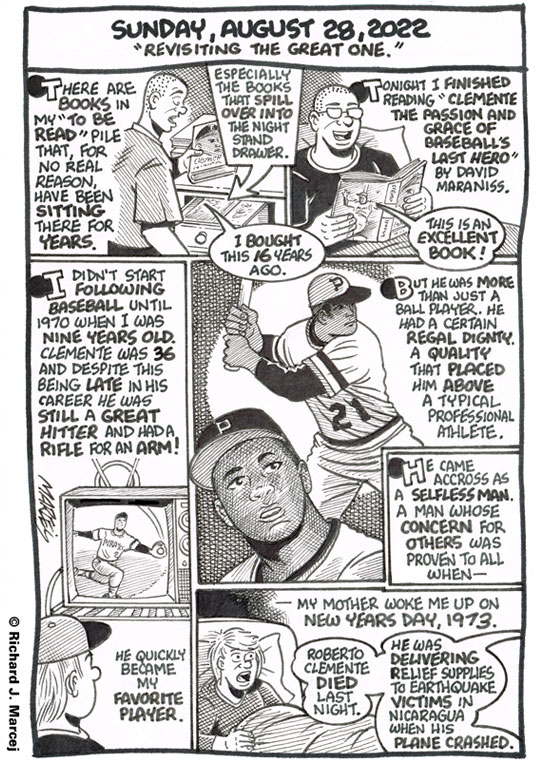 Daily Comic Journal: August 28, 2022: “Revisiting The Great One.”