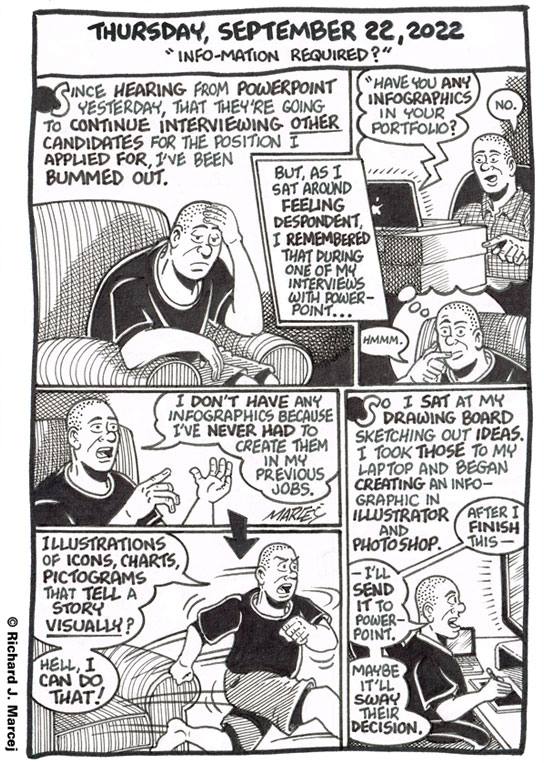 Daily Comic Journal: September 22, 2022: “Info-mation Required?”